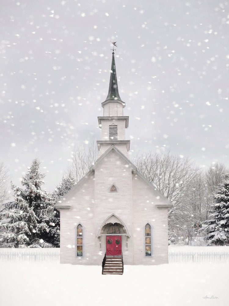 Iglesia de Vermont Lienzo