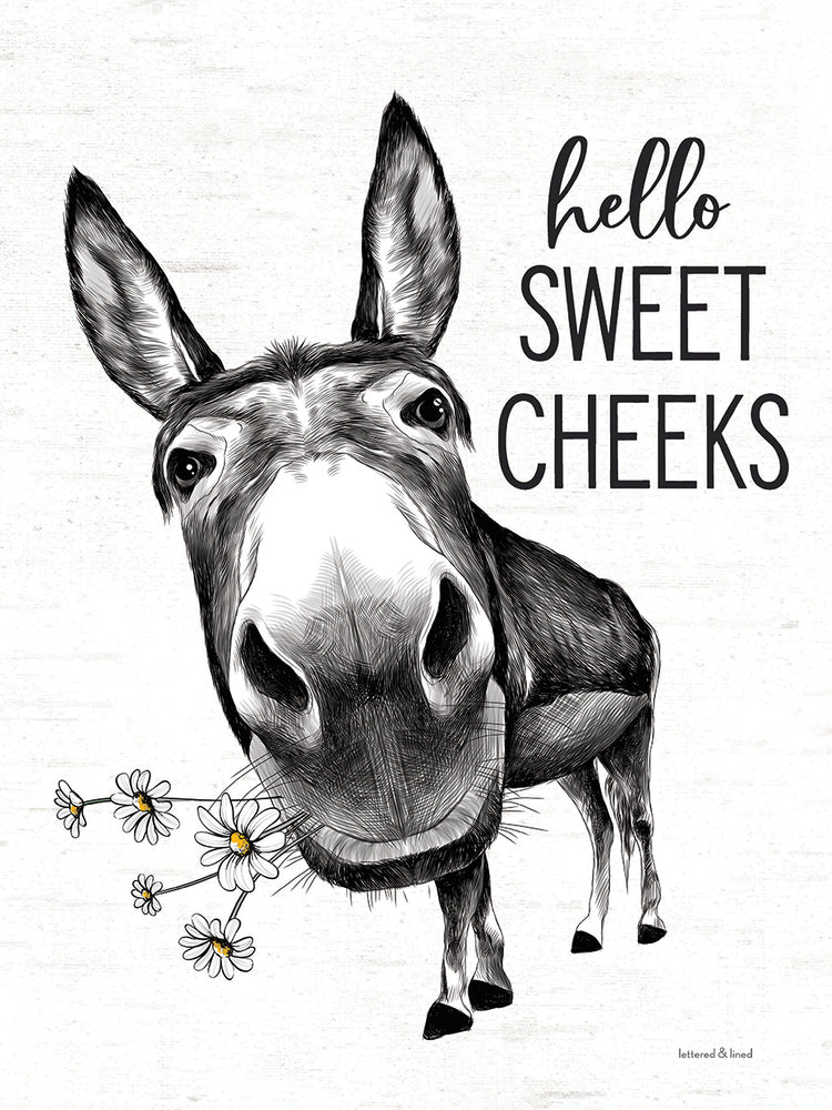 Hello Sweet Cheeks Donkey