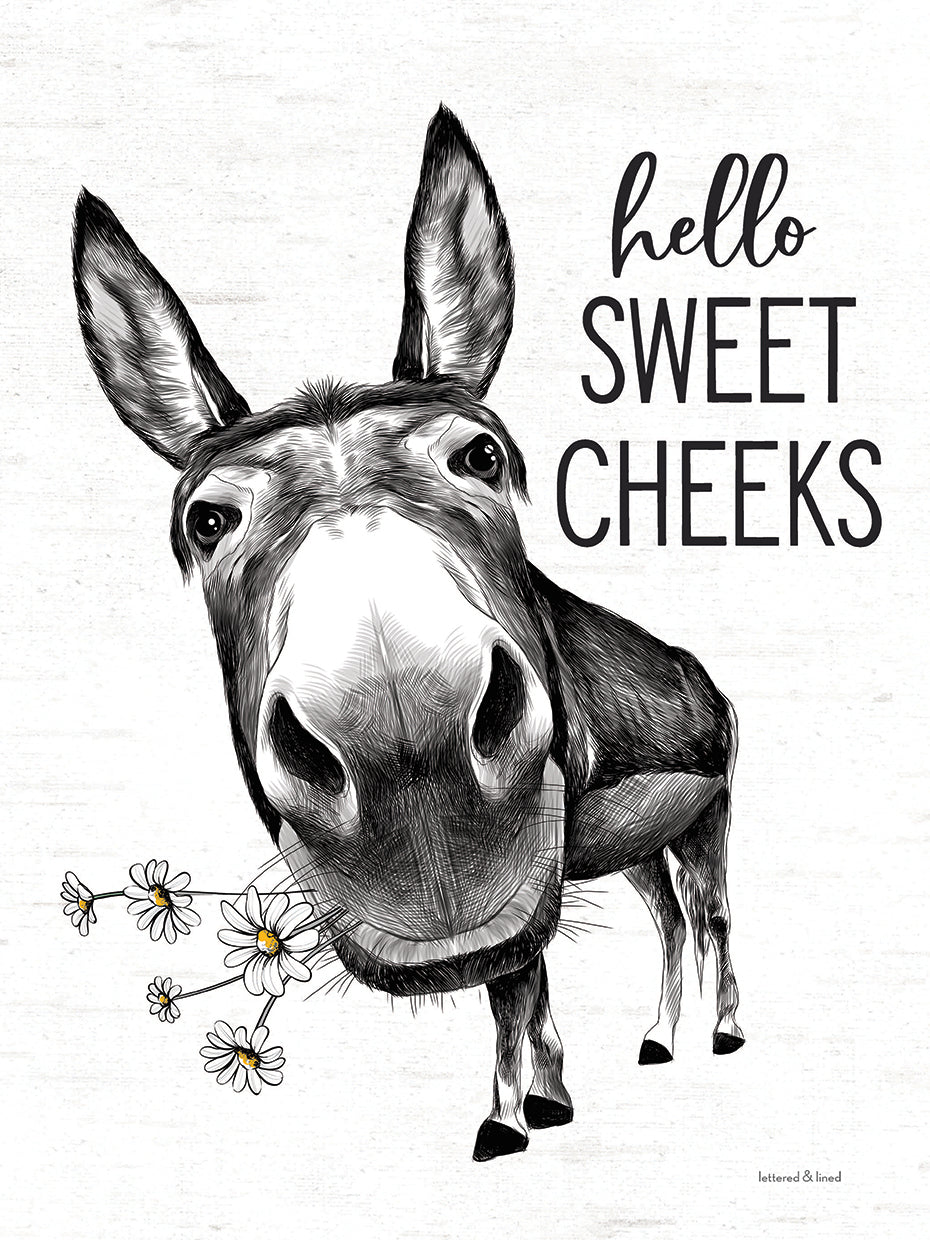 Hello Sweet Cheeks Donkey