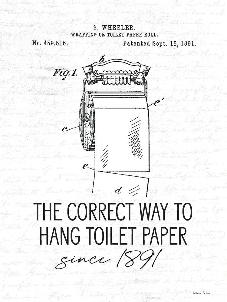 Correct Way to Hang Toilet Paper