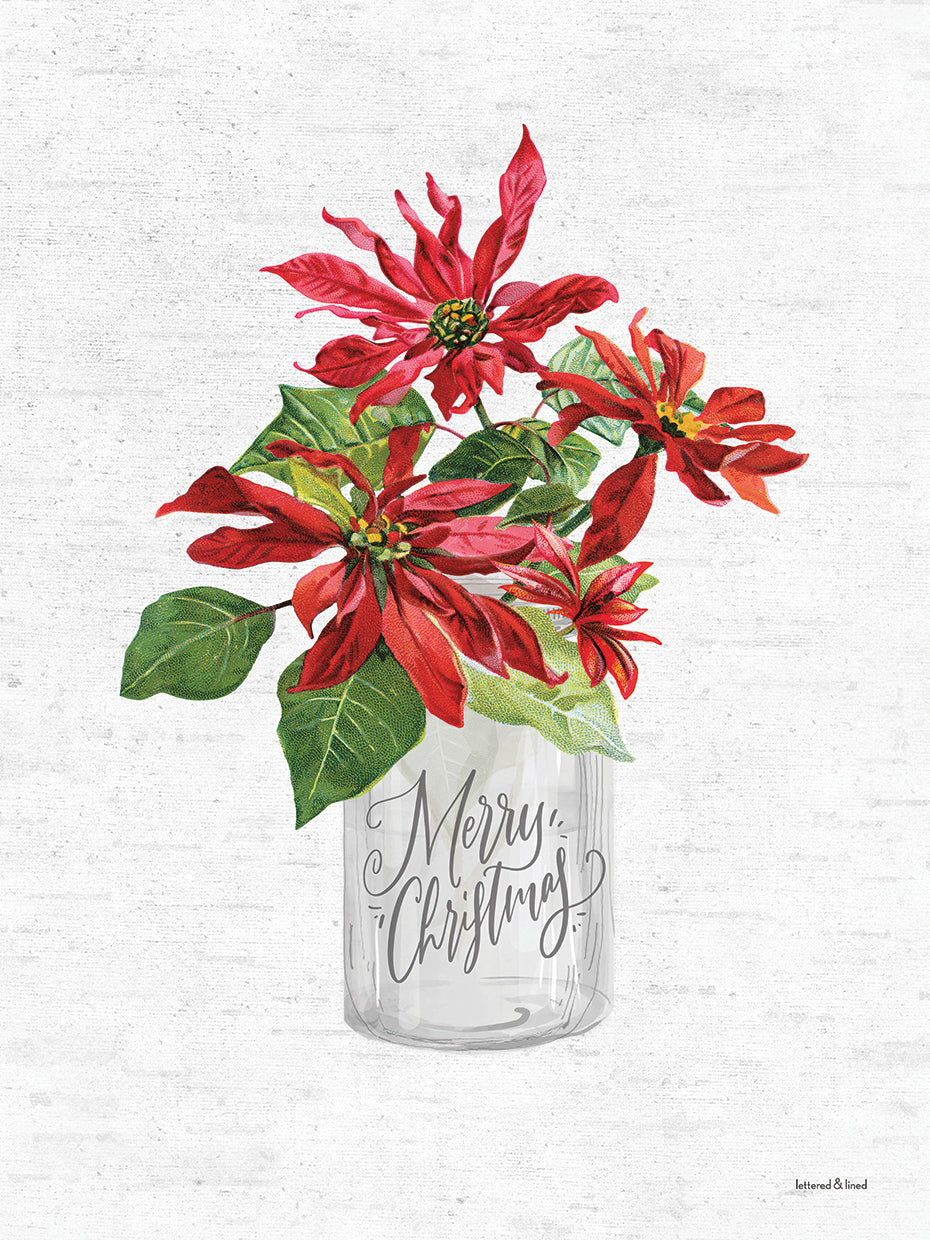 Merry Christmas Poinsettia