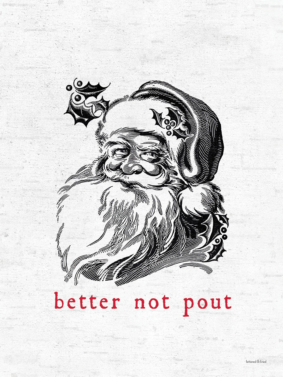 Better Not Pout Santa