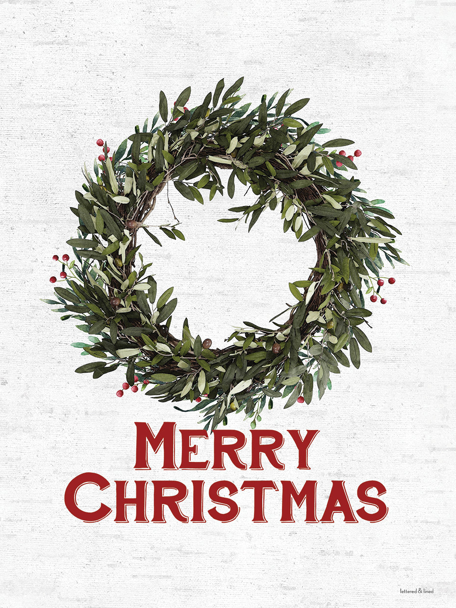 Merry Christmas Wreath