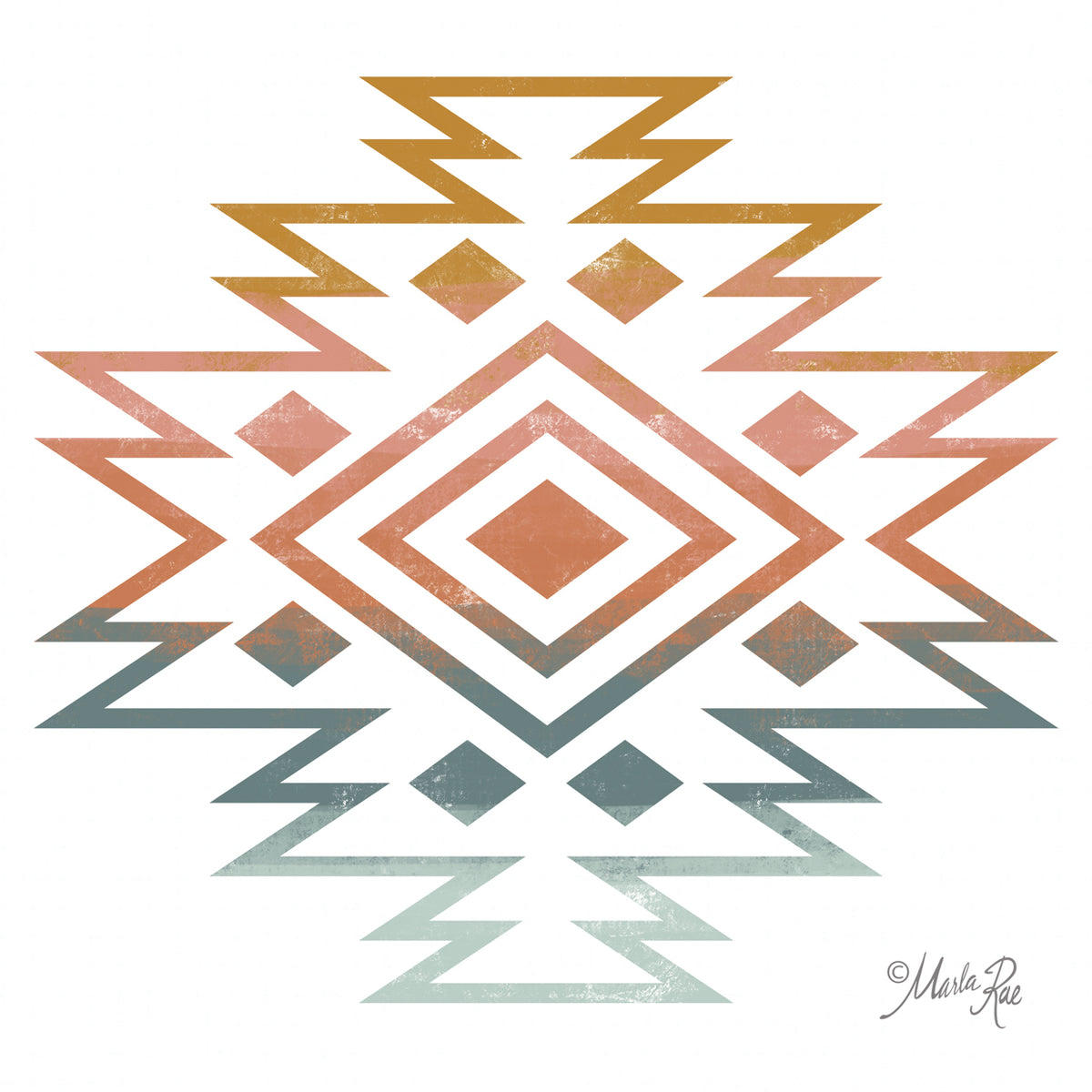 Tranquil Tribal Print 2