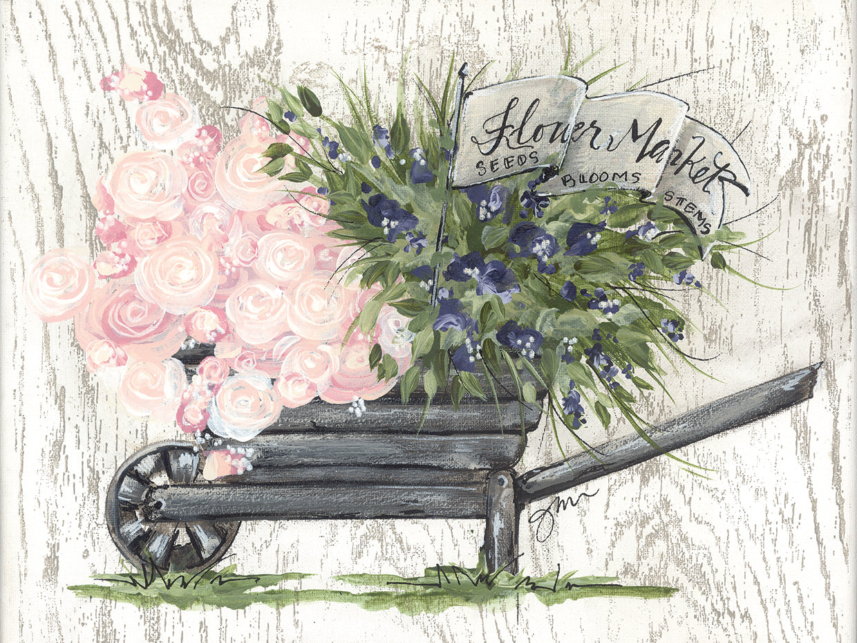 Flower Market Wheelbarrow