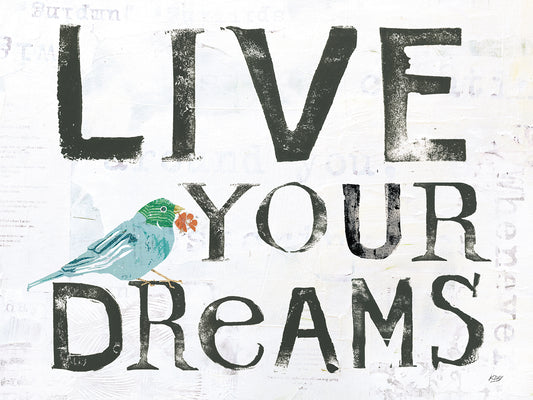 Live Your Dreams Canvas Print
