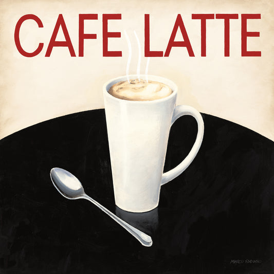 Cafe Moderne I Canvas Print
