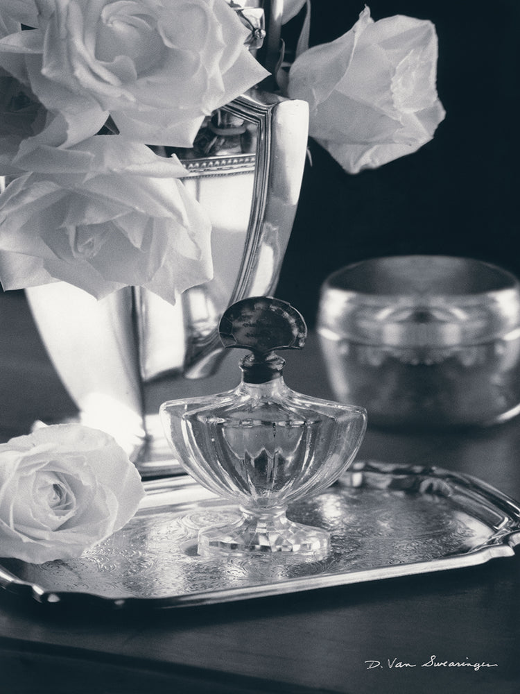 Vintage Vanity IV with Border