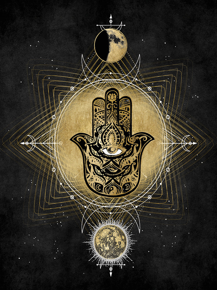 Hamsa Hand Celestial