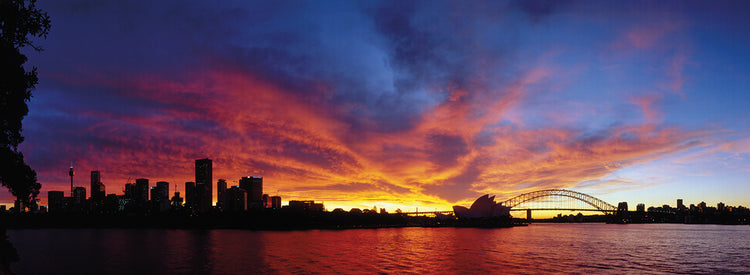 Sydney Skyline Sunset