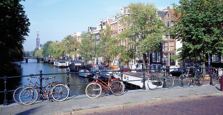Ámsterdam encantadora Lienzo