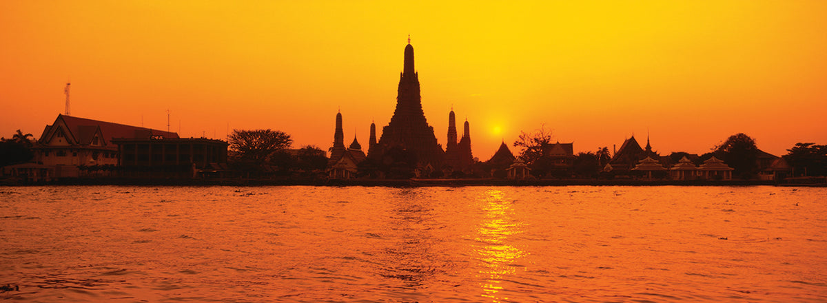 Sunset Over the Wat