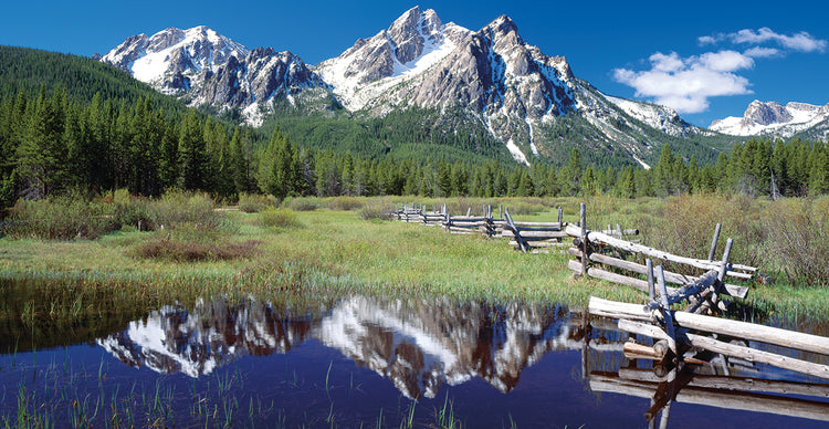 Reflexiones de McGown Peak Lienzo