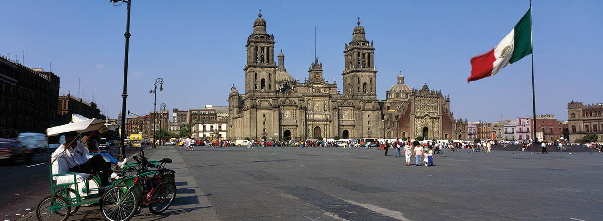 Catedral mexicana Lienzo