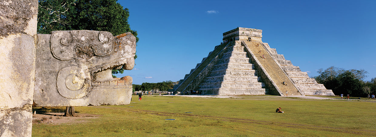 Pasos de Chichén Itzá Lienzo