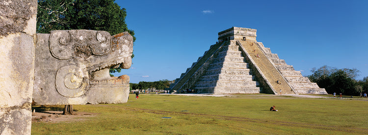 Pasos de Chichén Itzá Lienzo