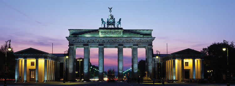 Atardecer en la puerta de Brandenburgo Lienzo