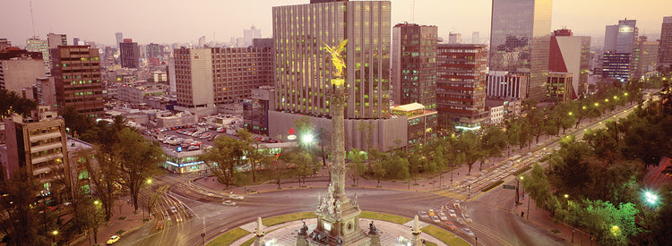 Centro de la Ciudad de México Lienzo