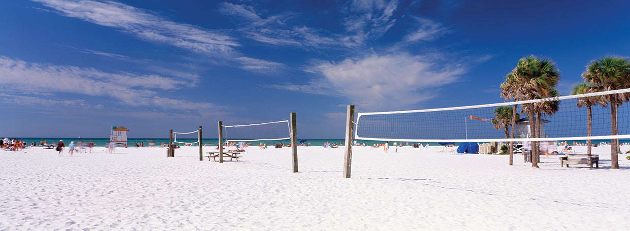 Voleibol de playa Siesta Lienzo