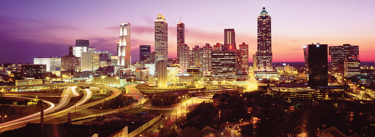Luces de atlanta Lienzo