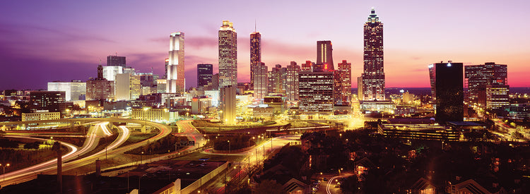 Luces de atlanta Lienzo