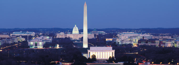 Puntos de referencia de Washington DC Lienzo