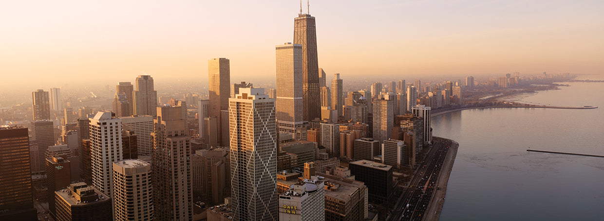 Chicago en la luz Lienzo