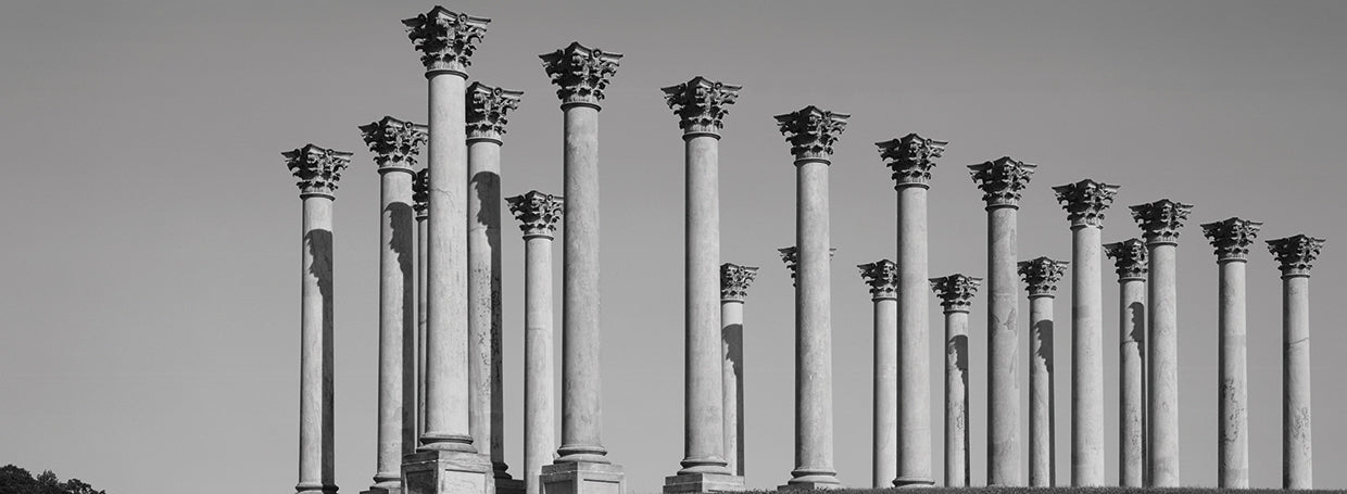 Columnas del capitolio nacional Lienzo