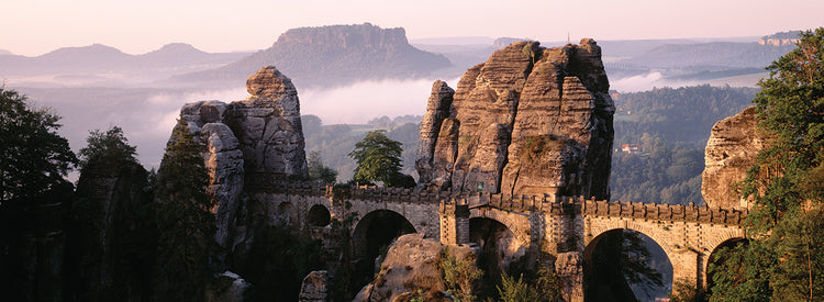 Bastei over Elbe River