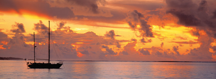 Boating at Sunset