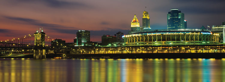 Luces de Cincinnati Lienzo