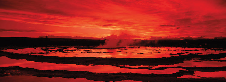 Drama geotérmico, Yellowstone Lienzo