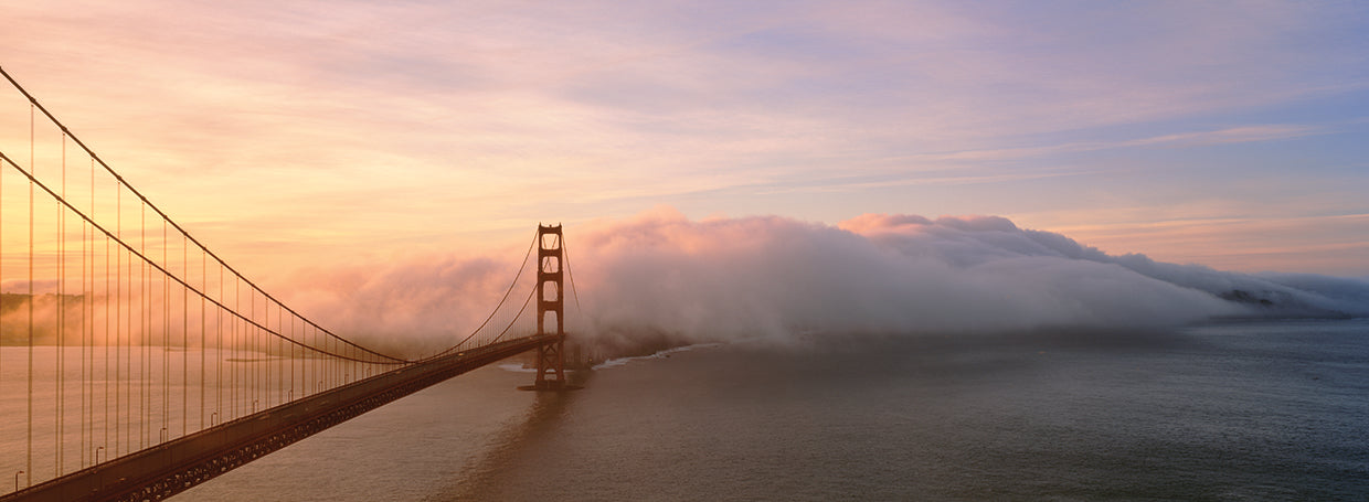 Niebla sobre Golden Gate Lienzo