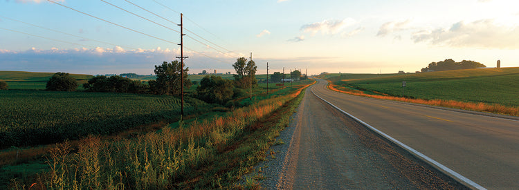 Carretera de Iowa Lienzo