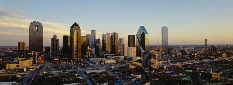 Vistas de Dallas Lienzo