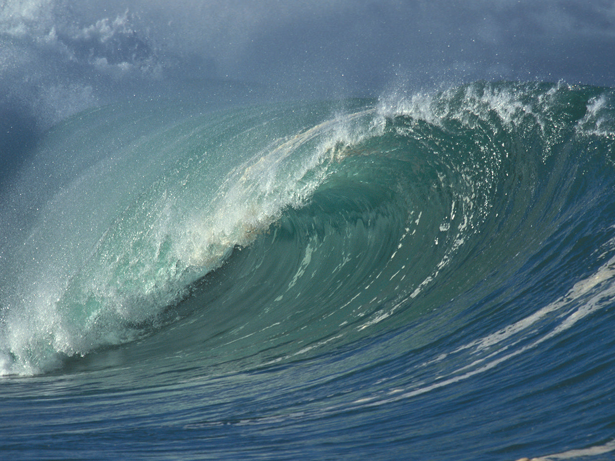 Rompiendo las olas del mar Lienzo