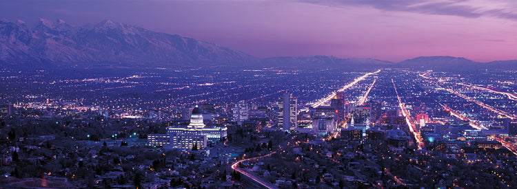 Salt Lake City Above