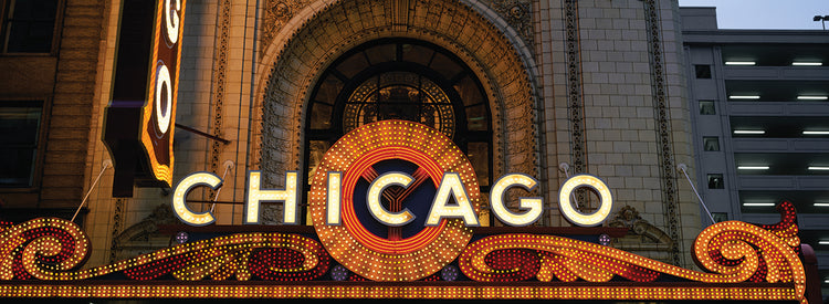 Escenario de teatro de Chicago Lienzo