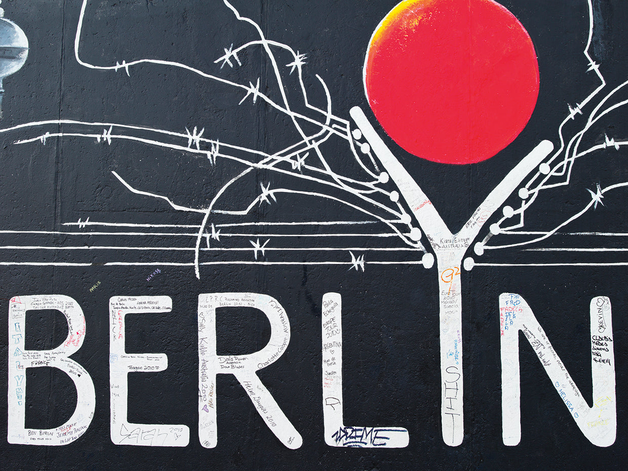 Graffiti de Berlín Lienzo