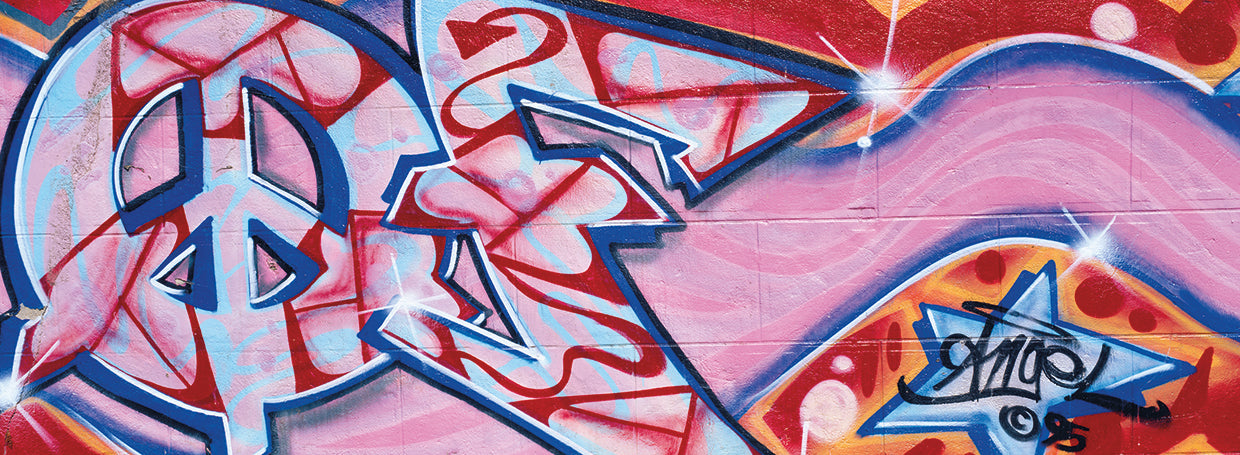 Graffiti Los Ángeles Lienzo