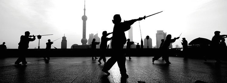 Tai Chi de Shanghái Lienzo