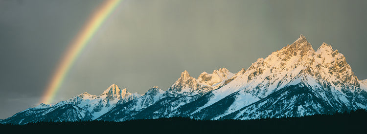 Arcoiris teton Lienzo