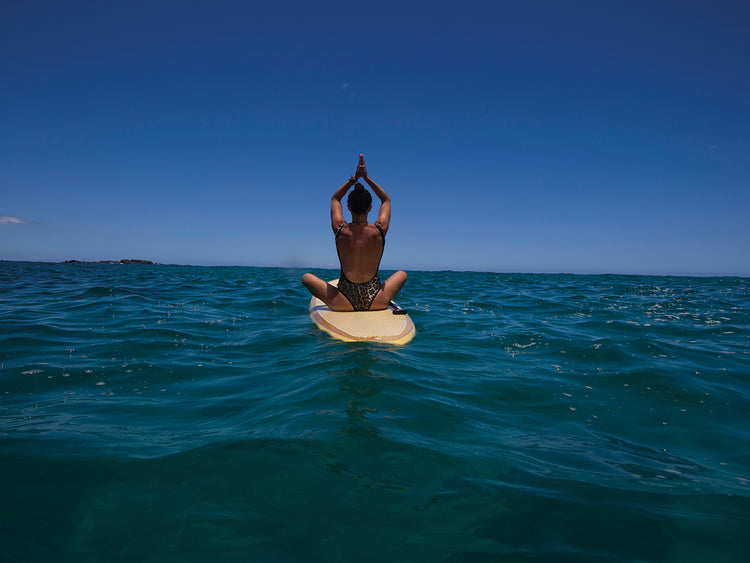 Paddleboard Yoga Lienzo