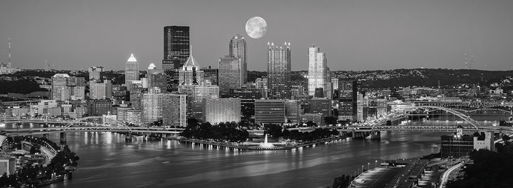 Moon over Pittsburgh