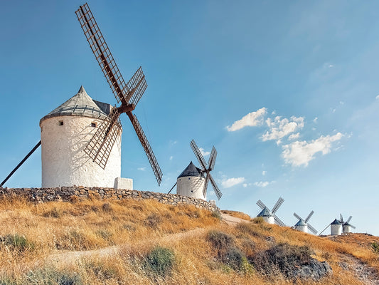 Windmills, Consuegra, Spain Canvas Print