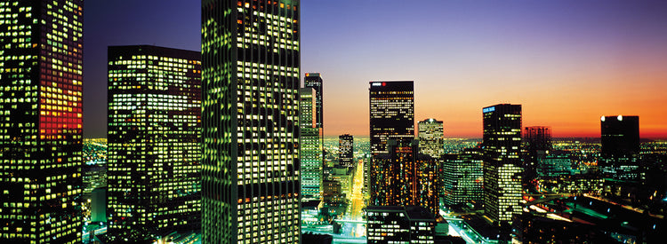 Los Ángeles eléctrico Lienzo