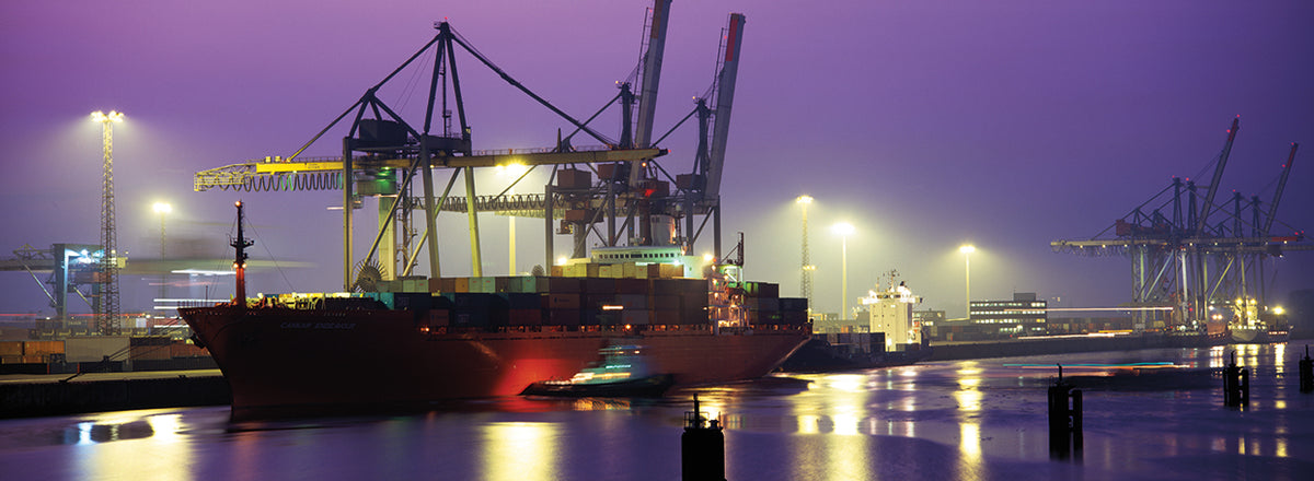 Illuminated Port Germany