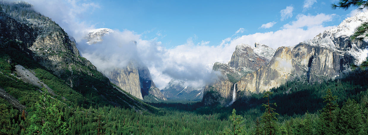 Nubes de Yosemite Lienzo