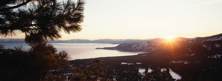 Amanecer Tahoe Lienzo