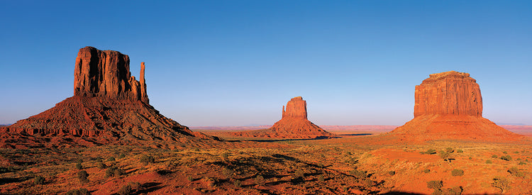 Vistas de la reserva Navajo Lienzo